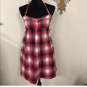 Fox racing plaid dress